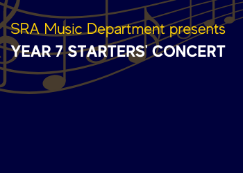 SRA Music Department - Year 7 Starters' Concert