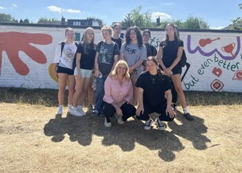 Students Transform London Colney with Community Mural Project