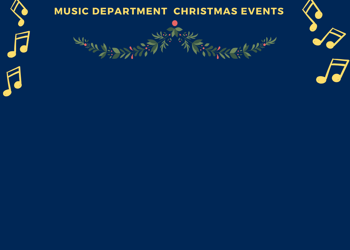 Music Department Christmas Events