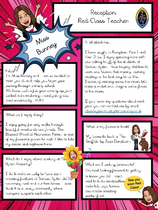 Red class miss bunney