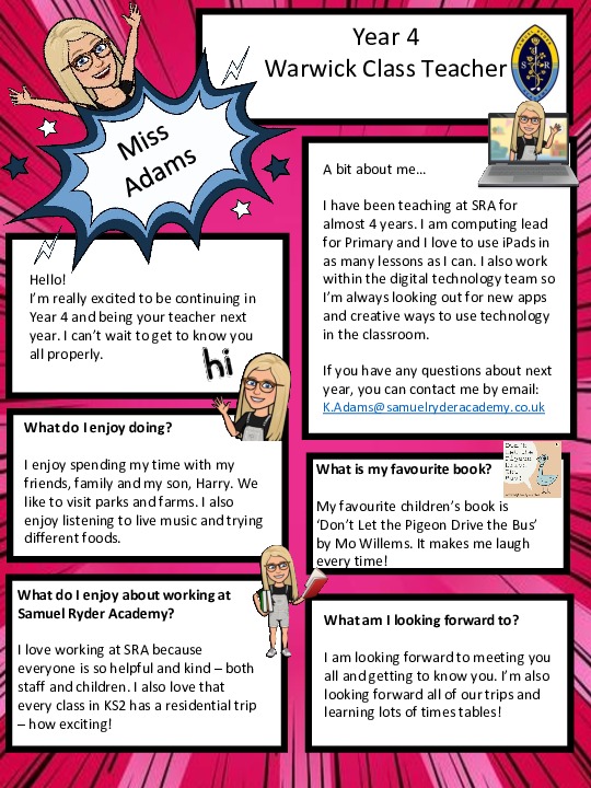 Warwick class miss adams