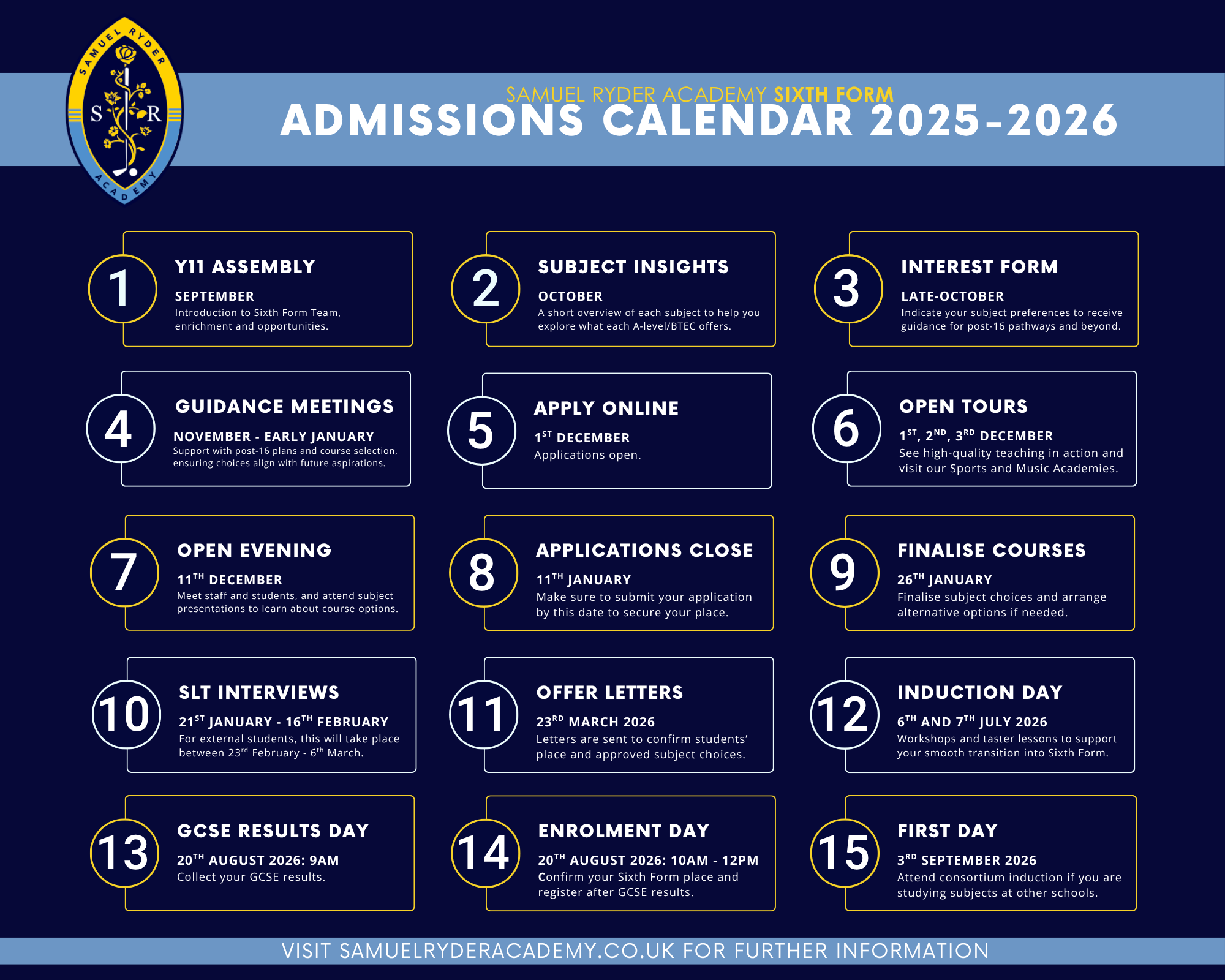 Sra sixth form admissions calendar 1600 x 2000 px 1900 x 2700 px