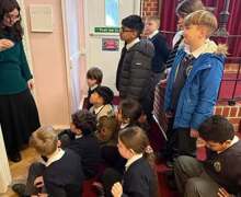 Year 4 had a fantastic time at the synagogue today ✡️