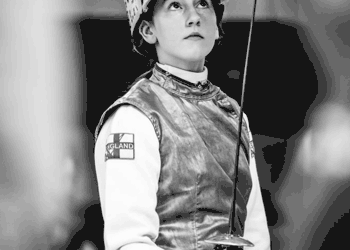Fencing success for Nathalie!