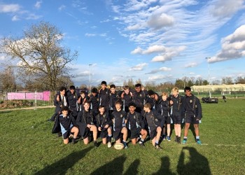 A win for the Y9 boys at County Rugby Semi Final!
